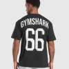 Gymshark T-shirts & Tops | T-shirts & Tops*GS66 Graphic Oversized T-Shirt Black