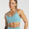 Gymshark Sports Bras*GS Power Sports Bra IcebergBlue