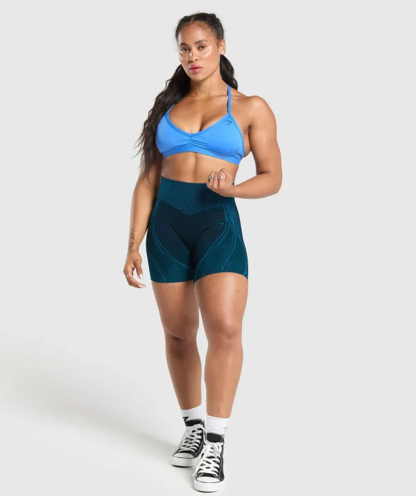 Gymshark Shorts*GS x Analis Apex Seamless Shorts MidnightBlue/LatsBlue