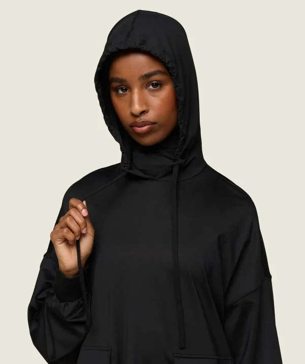 Gymshark Modest Workout Clothes & Hijabs*GS x Leana Deeb Oversized Hoodie Black