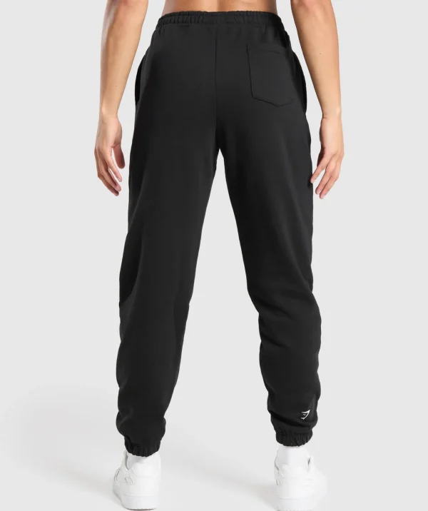 Gymshark Joggers & Sweatpants*GSLC Weight Graphic Pants Black