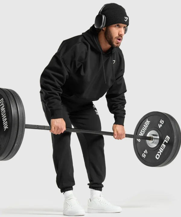 Gymshark Hoodies & Sweatshirts*Heavy Duty Apparel Hoodie Black