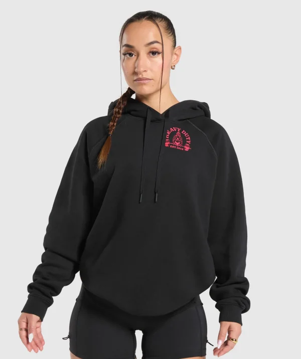 Gymshark Hoodies & Sweatshirts*Heavy Duty Oversized Hoodie Black