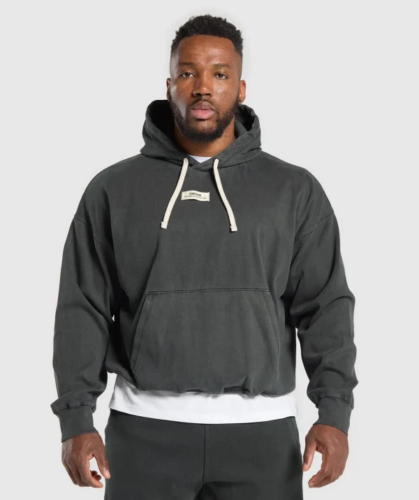 Gymshark Hoodies & Sweatshirts*Heavyweight Rib Hoodie AsphaltGrey