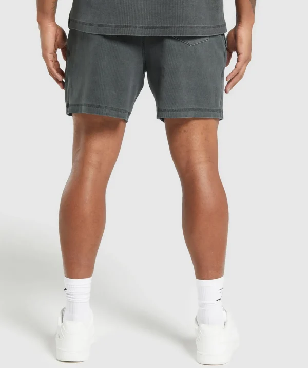 Gymshark Shorts*Heavyweight Ribbed Shorts AsphaltGrey