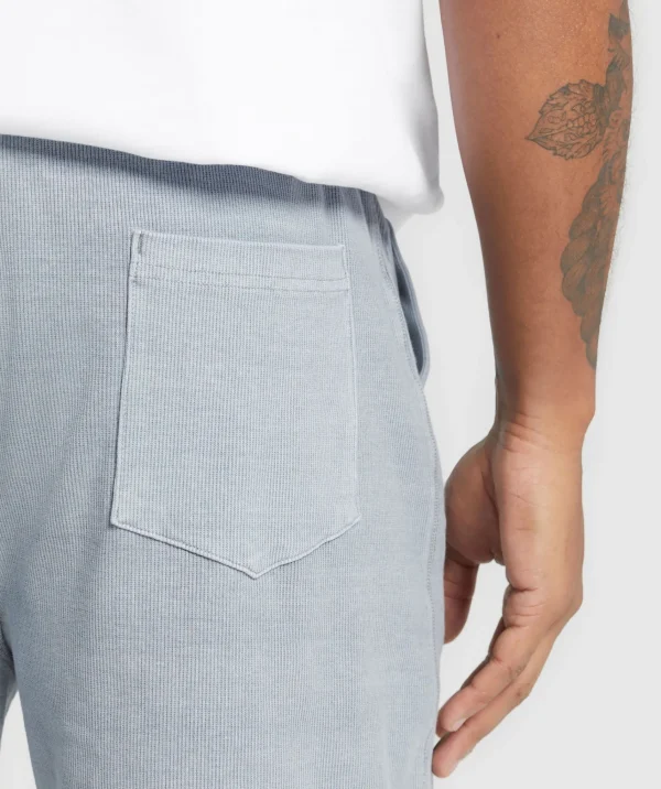 Gymshark Shorts*Heavyweight Ribbed Shorts DenimGrey