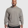 Gymshark T-shirts & Tops*Heavyweight T-Shirt MetalGrey/AsphaltGreyWash