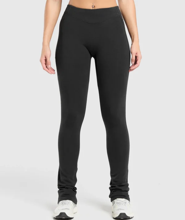 Gymshark Leggings | High-waisted Leggings*Heavyweight Washed Leggings Black