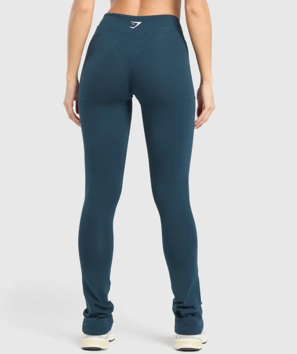 Gymshark Leggings | High-waisted Leggings*Heavyweight Washed Leggings HeavyBlue