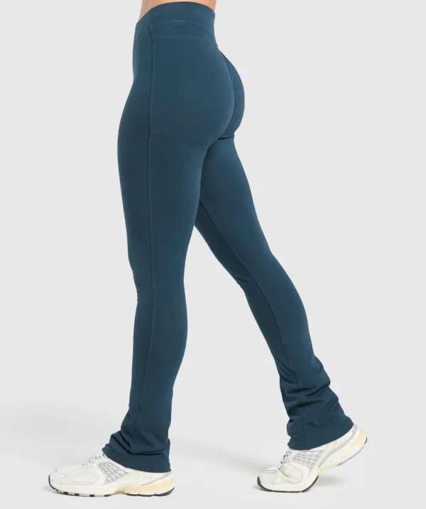 Gymshark Leggings | High-waisted Leggings*Heavyweight Washed Leggings HeavyBlue