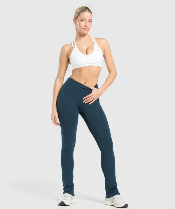 Gymshark Leggings | High-waisted Leggings*Heavyweight Washed Leggings HeavyBlue