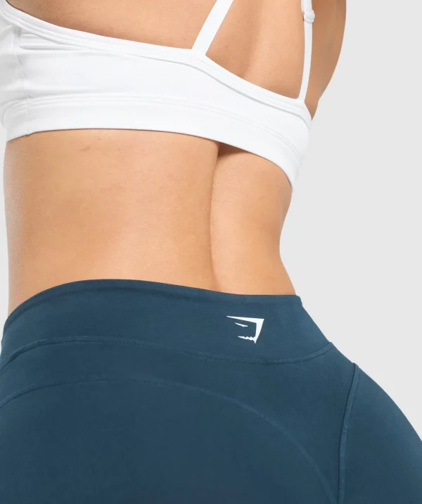 Gymshark Leggings | High-waisted Leggings*Heavyweight Washed Leggings HeavyBlue