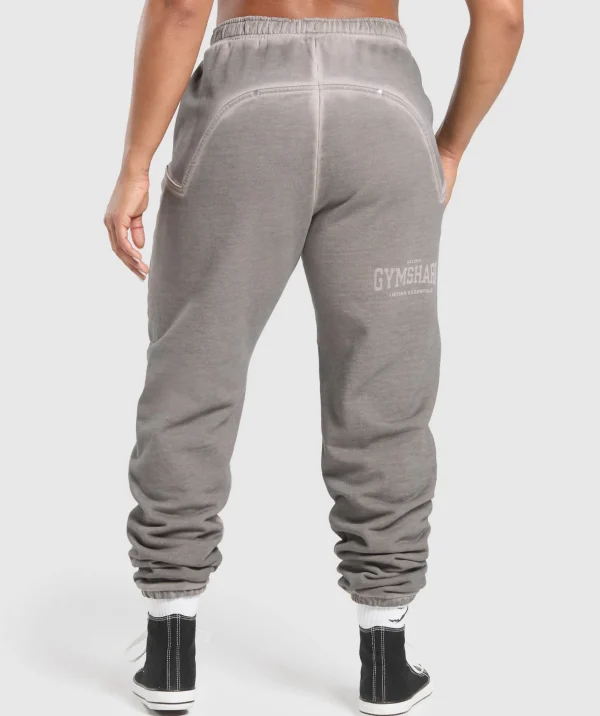 Gymshark Joggers & Sweatpants*Heavyweight Washed Pants MetalGrey/AsphaltGrey