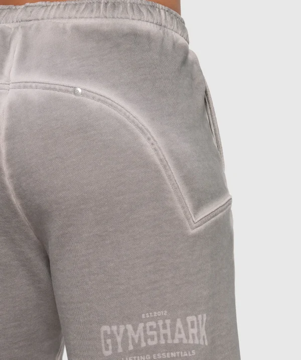 Gymshark Joggers & Sweatpants*Heavyweight Washed Pants MetalGrey/AsphaltGrey