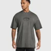 Gymshark T-shirts & Tops*Heavyweight Washed T-Shirt Black