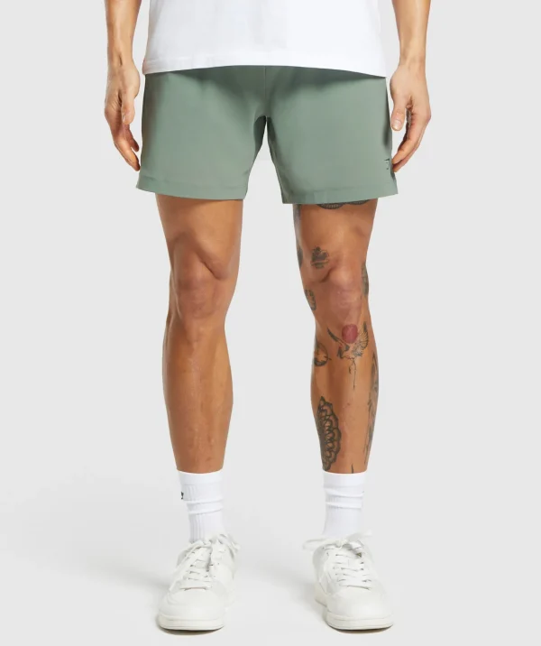 Gymshark Shorts*Hybrid 6" Shorts UnitGreen