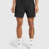 Gymshark Shorts*Hybrid 6" Shorts Black