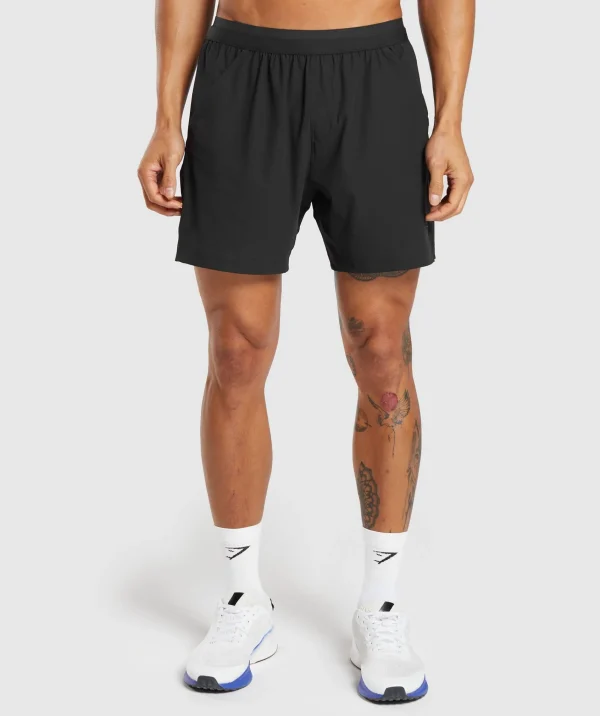 Gymshark Shorts*Hybrid 6" Shorts Black