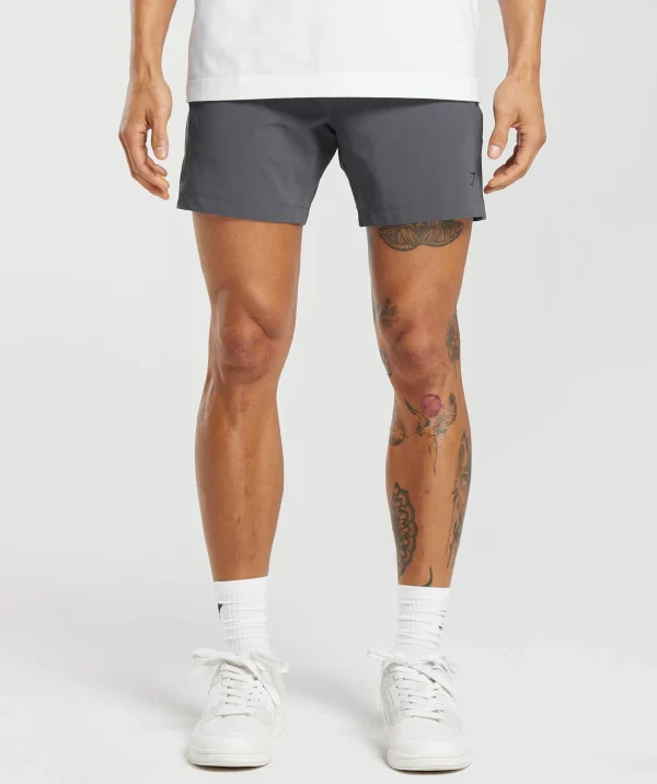 Gymshark Shorts*Hybrid 6" Shorts OnyxGrey