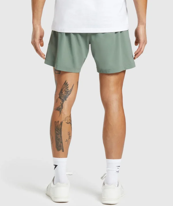 Gymshark Shorts*Hybrid 6" Shorts UnitGreen