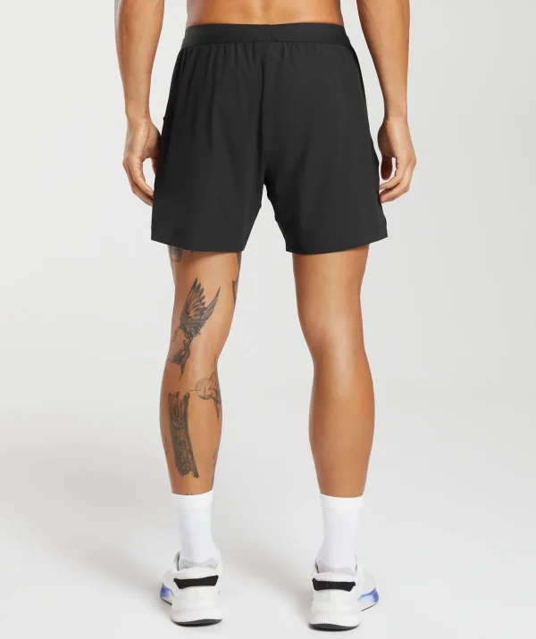 Gymshark Shorts*Hybrid 6" Shorts Black