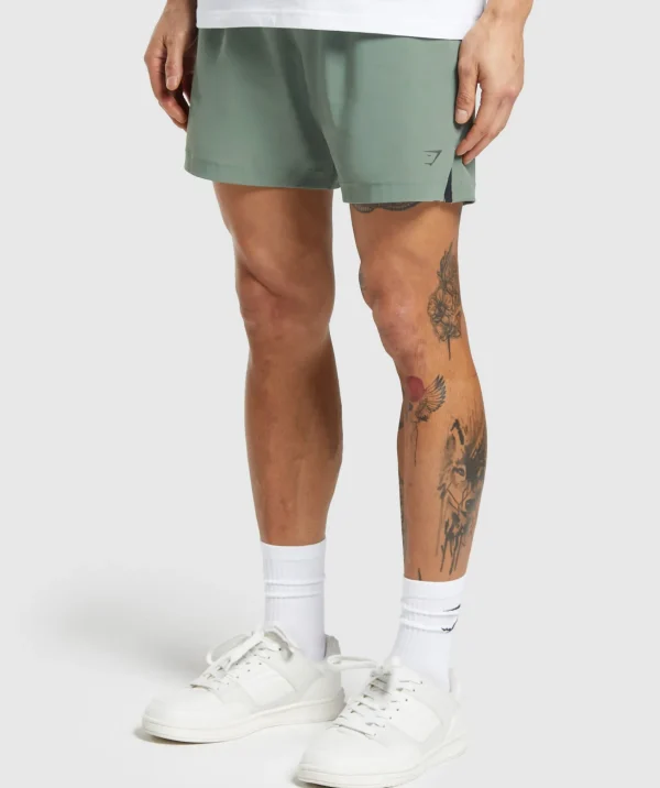 Gymshark Shorts*Hybrid 6" Shorts UnitGreen