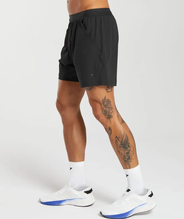 Gymshark Shorts*Hybrid 6" Shorts Black