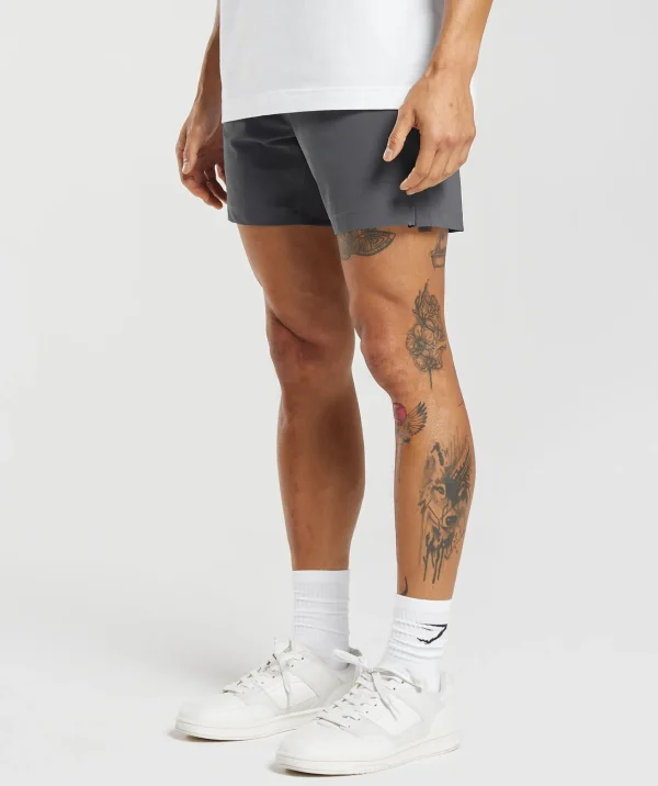 Gymshark Shorts*Hybrid 6" Shorts OnyxGrey