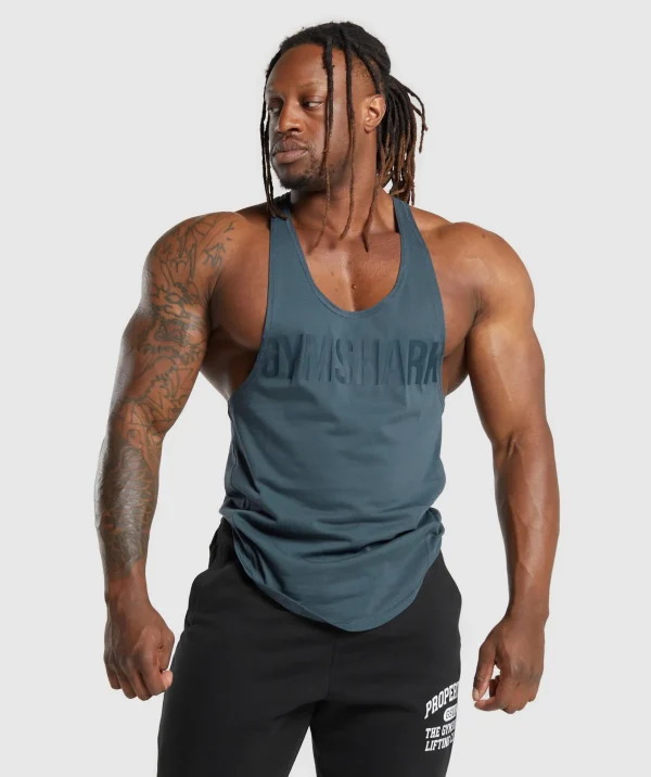 Gymshark Stringers*Impact Stringer TitaniumBlue