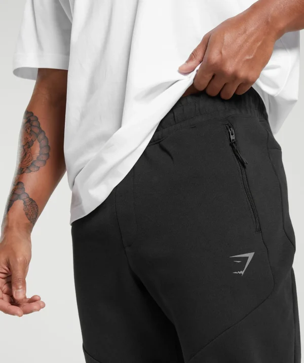 Gymshark Joggers & Sweatpants*Interlock Tech Joggers Black