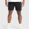 Gymshark Shorts*Interlock Tech 6" Shorts Black