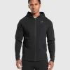 Gymshark Hoodies & Sweatshirts*Interlock Tech Zip Up Hoodie Black