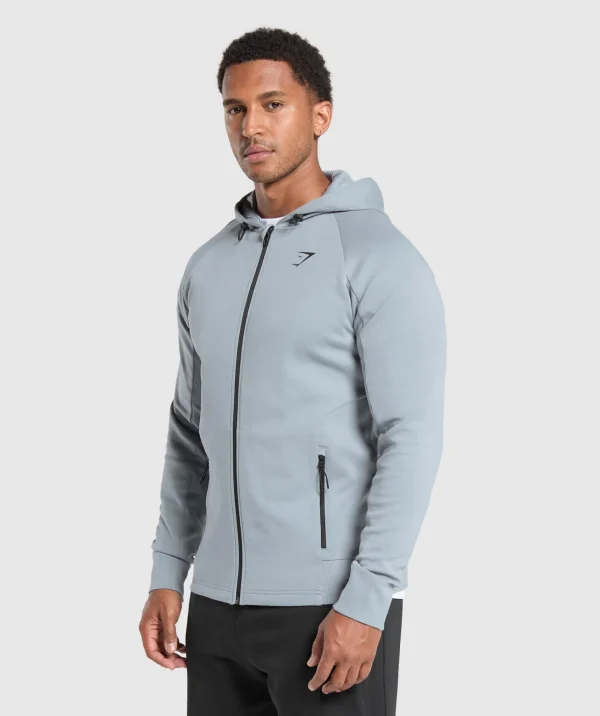 Gymshark Jackets | Hoodies & Sweatshirts*Interlock Tech Zip Up Hoodie DenimGrey