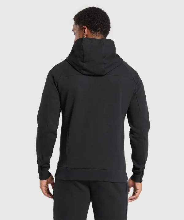 Gymshark Hoodies & Sweatshirts*Interlock Tech Zip Up Hoodie Black