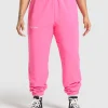 Gymshark Joggers & Sweatpants*Kettlebell Cutie Oversized Joggers PhysicalPink