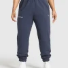 Gymshark Joggers & Sweatpants*Kettlebell Cutie Oversized Joggers HeavyBlue