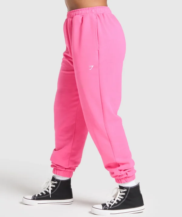 Gymshark Joggers & Sweatpants*Kettlebell Cutie Oversized Joggers PhysicalPink