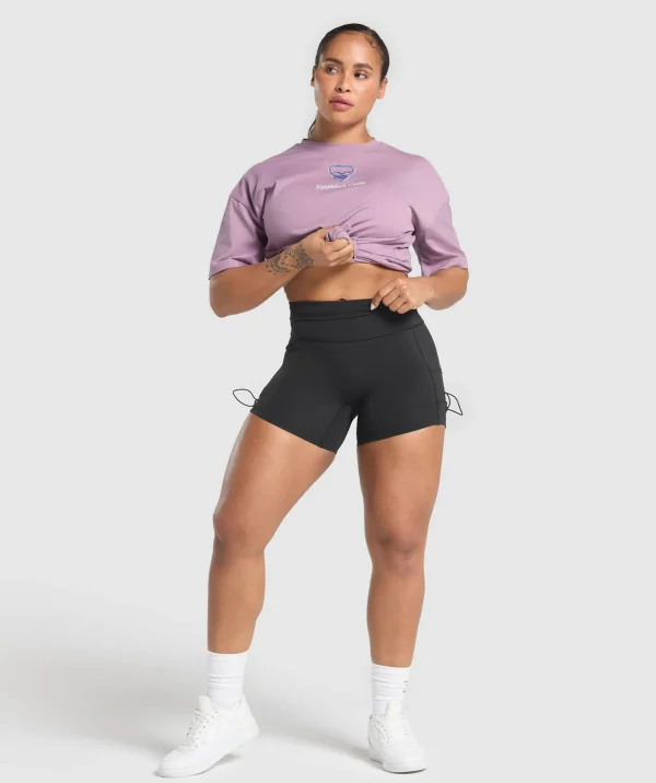 Gymshark T-shirts & Tops*Kettlebell Cutie Oversized T-Shirt SoftPurple