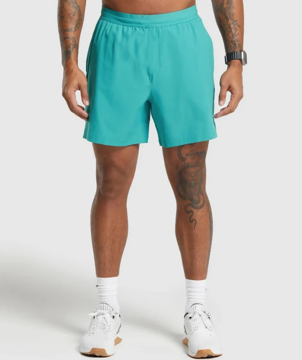 Gymshark Shorts*Land to Water 6" Shorts BondiTeal