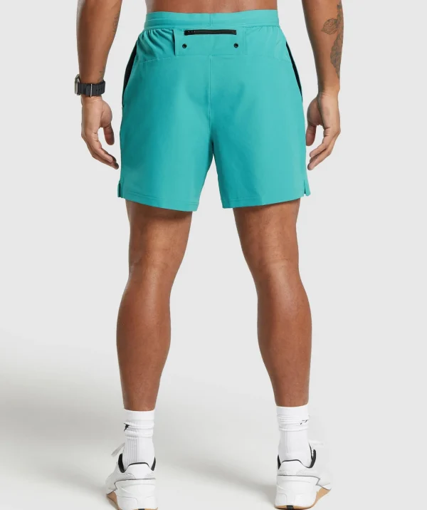 Gymshark Shorts*Land to Water 6" Shorts BondiTeal