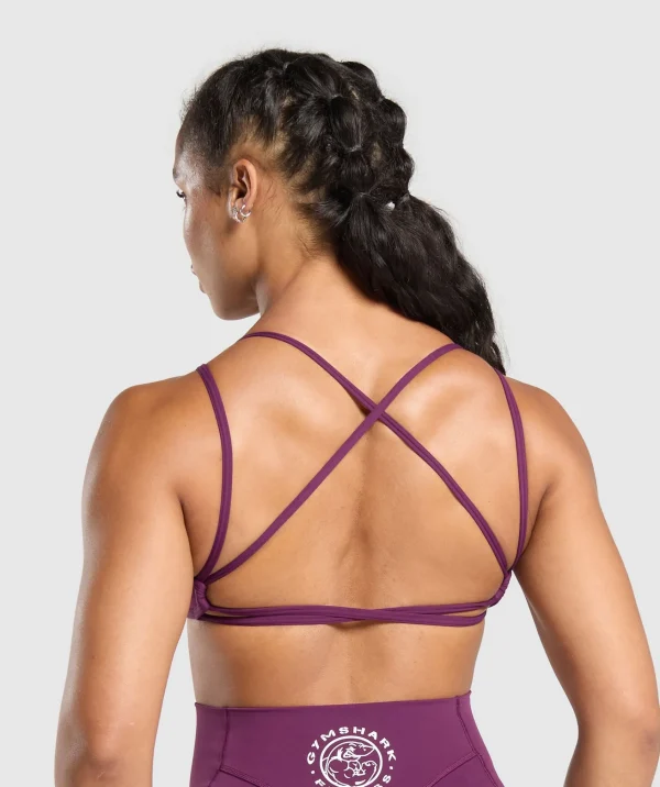 Gymshark Sports Bras*Legacy Bra MagentaPurple