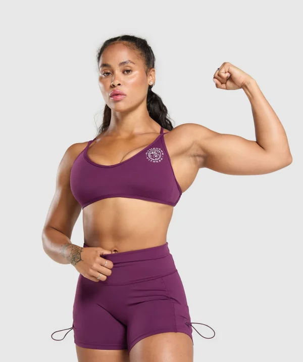 Gymshark Sports Bras*Legacy Bra MagentaPurple