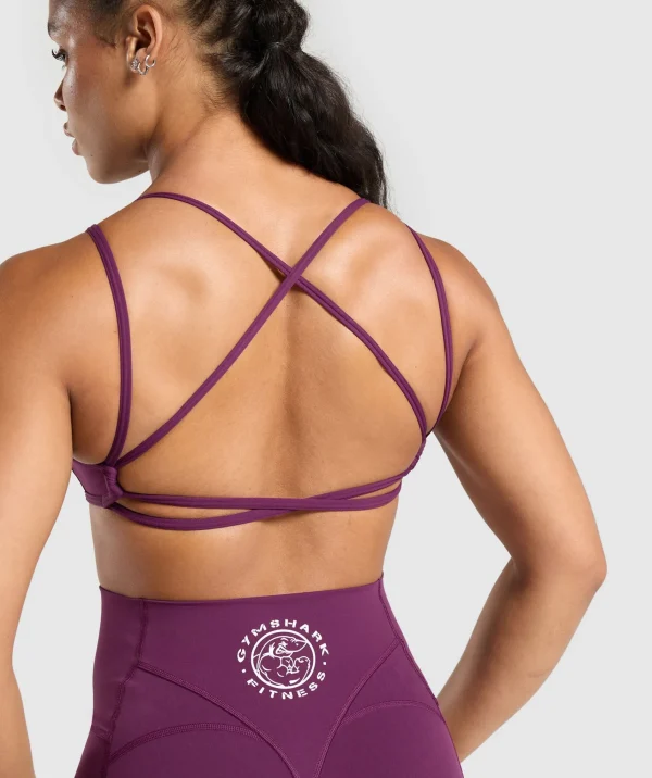 Gymshark Sports Bras*Legacy Bra MagentaPurple