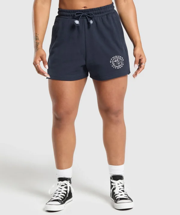 Gymshark Shorts*Legacy Cotton Shorts HeavyBlue