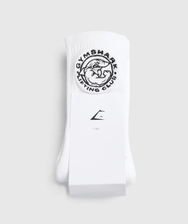 Gymshark Crew Socks*Legacy Crew Socks 2pk White