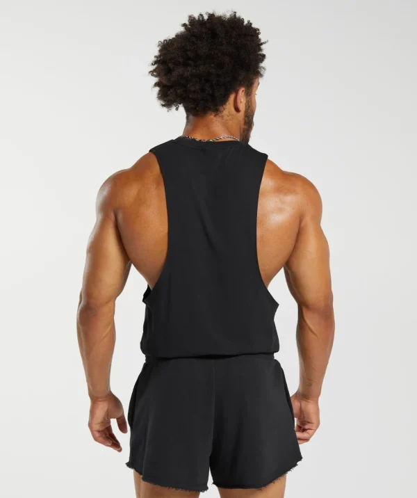 Gymshark Tank Tops*Legacy Drop Arm Tank Black