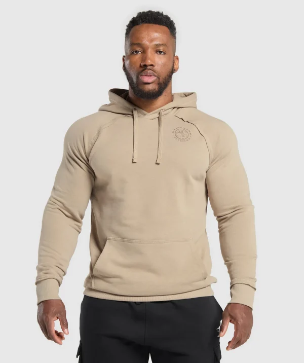 Gymshark Hoodies & Sweatshirts*Legacy Hoodie CementBrown