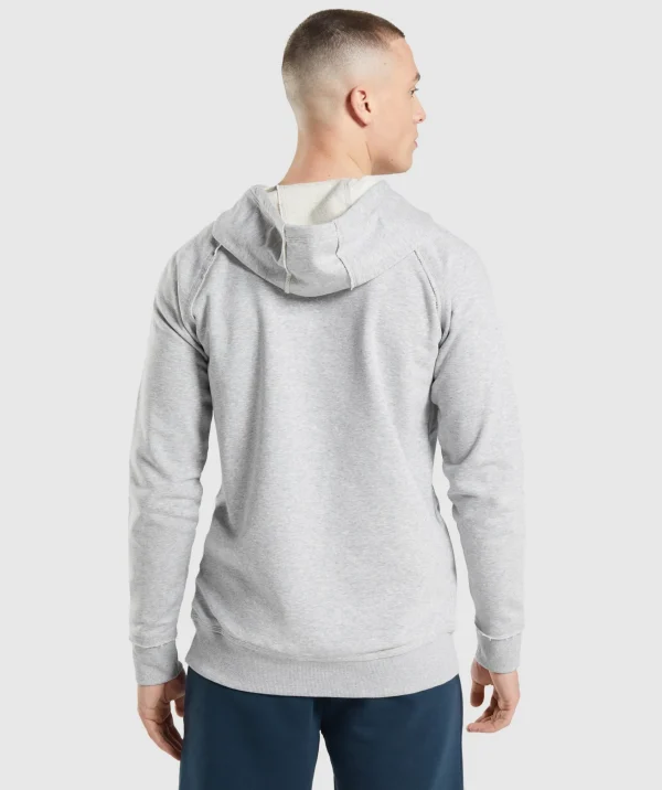 Gymshark Hoodies & Sweatshirts*Legacy Hoodie LightGreyCoreMarl