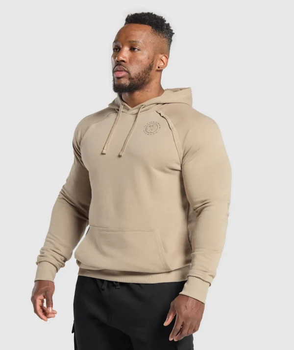 Gymshark Hoodies & Sweatshirts*Legacy Hoodie CementBrown