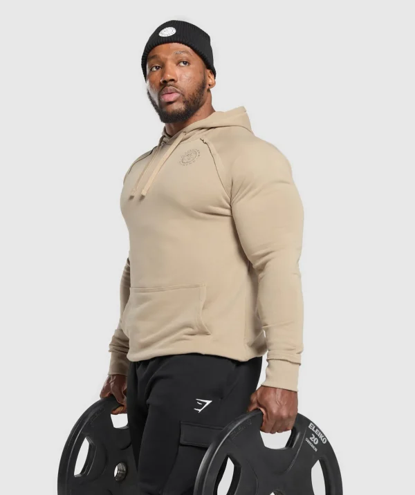 Gymshark Hoodies & Sweatshirts*Legacy Hoodie CementBrown